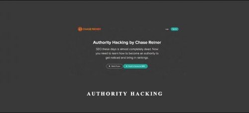 Chase Reiner – Authority Hacking Lesson 1 to 8