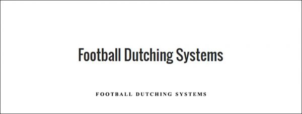 Chris Williams – Football Dutching Systems
