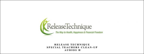 Release Technique CDs – Special Teachers Clean Up – MP3 96k