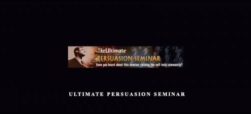 Dantalion Jones – Ultimate Persuasion Seminar