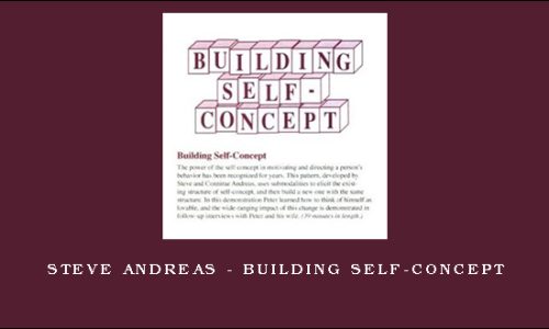 Steve Andreas – Building Self-Concept