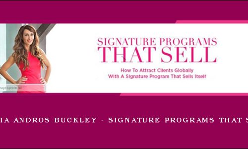 Maria Andros Buckley – Signature Programs That Sell