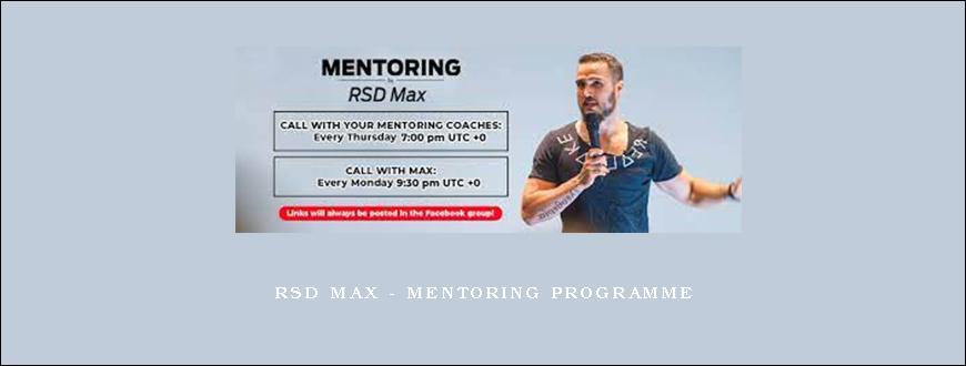 RSD Max – Mentoring Programme