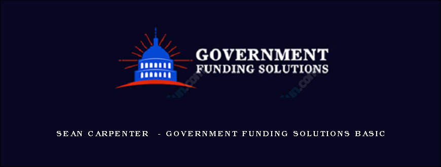 Sean Carpenter  - Government Funding Solutions Basic