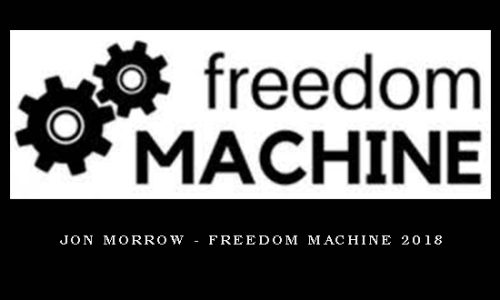 Jon Morrow – Freedom Machine 2018