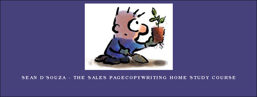 Sean D'Souza – The Sales PageCopywriting Home Study Course