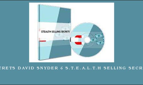Secrets David Snyder – S.T.E.A.L.T.H Selling Secrets