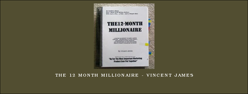 The 12 Month Millionaire – Vincent James