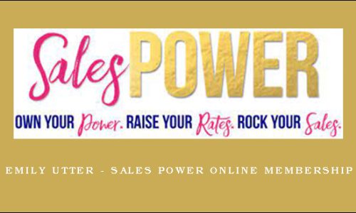 Emily Utter – Sales Power Online Membership