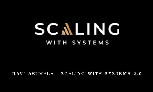 Ravi Abuvala – Scaling with Systems 2.0