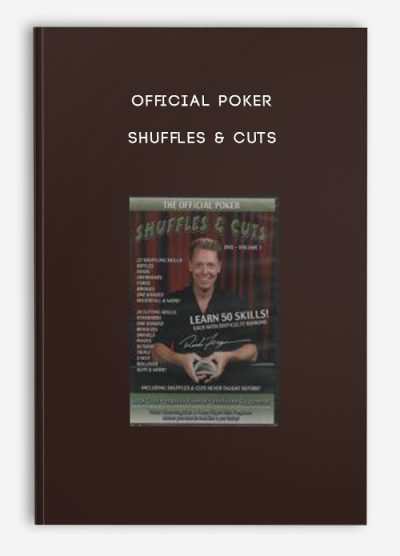 Official Poker – Shuffles & Cuts