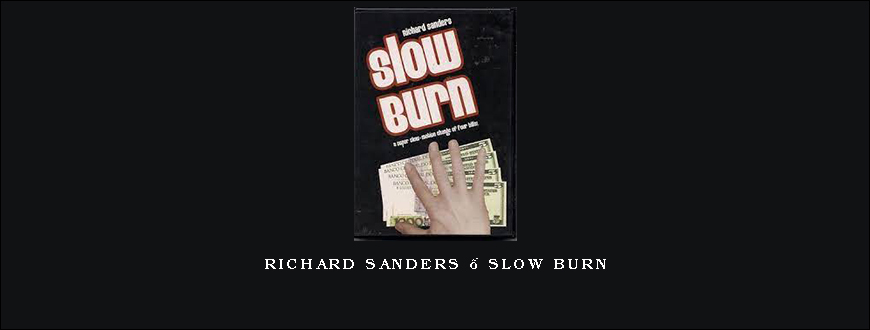 Richard Sanders – Slow Burn
