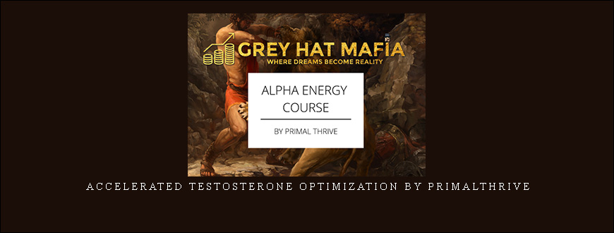 Accelerated Testosterone Optimization by PrimalThrive