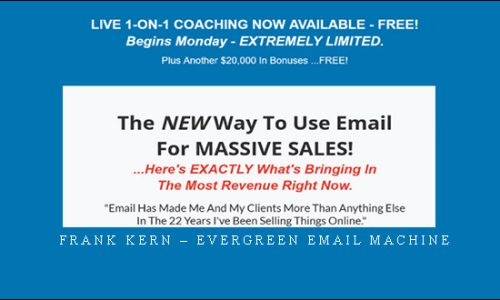 Frank Kern – Evergreen Email Machine