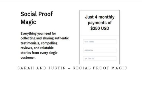 Sarah and Justin – Social Proof Magic