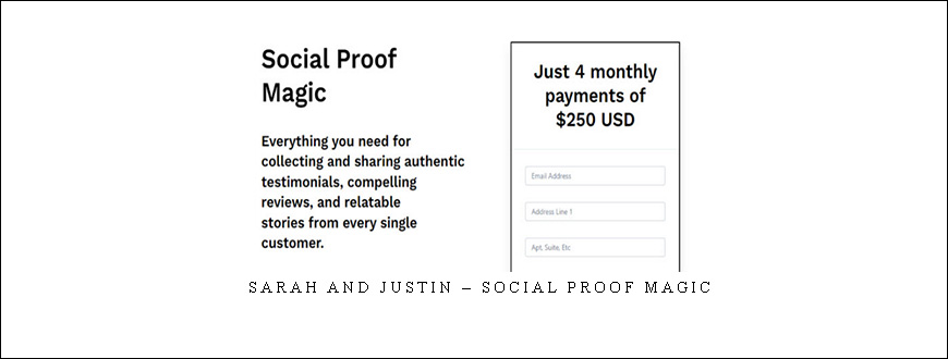Sarah and Justin – Social Proof Magic