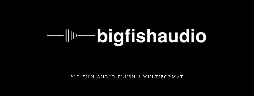 Big Fish Audio Plush 3 MULTiFORMAT