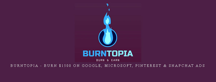 BurnTopia – Burn $1500 on Google