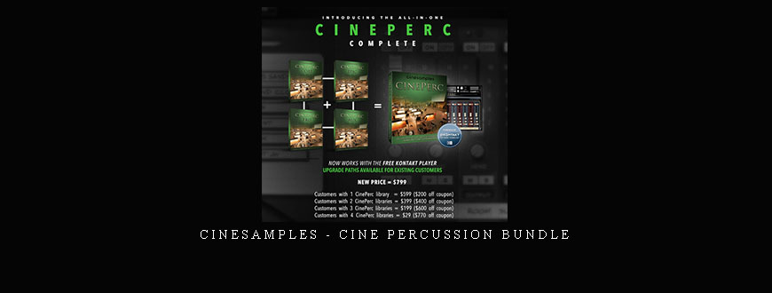 Cinesamples – Cine Percussion Bundle