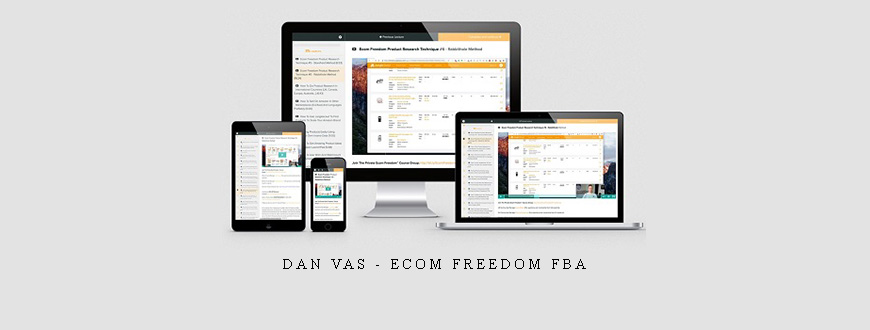 Dan Vas – Ecom Freedom FBA