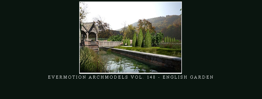 Evermotion Archmodels vol. 148 – English Garden
