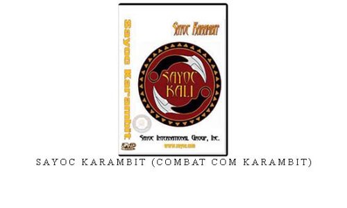 SAYOC KARAMBIT (COMBAT COM KARAMBIT) – Digital Download