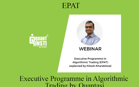 EPAT – Executive Programme in Algorithmic Trading by Quantasi