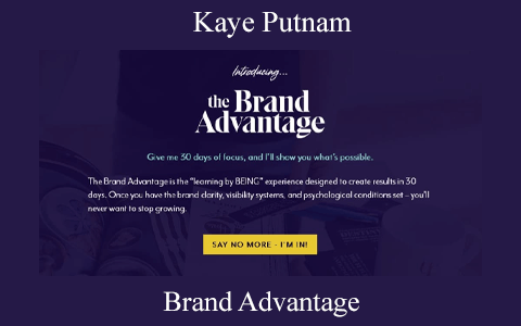 Brand Advantage by Kaye Putnam