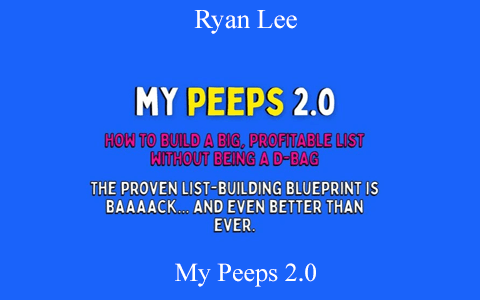 My Peeps 2.0 by Ryan Lee
