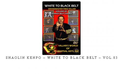 SHAOLIN KENPO – WHITE TO BLACK BELT – VOL.03 – Digital Download